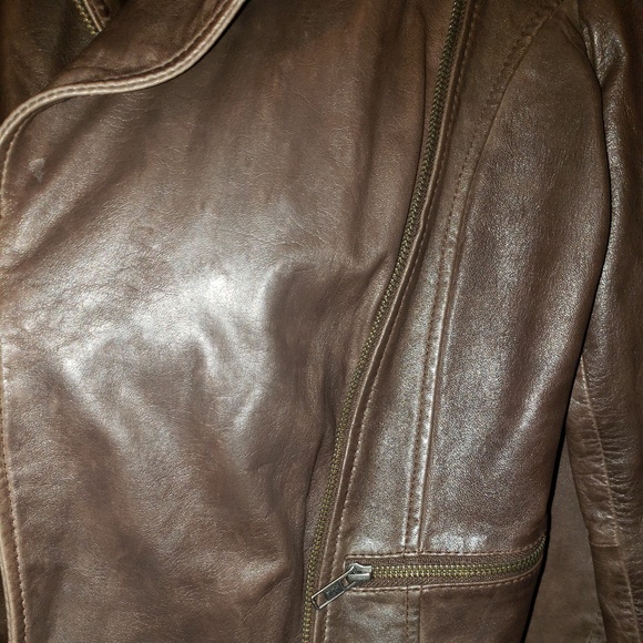 MNG LEATHER JACKET (WAIST LENGTH) - Picture 4 of 6